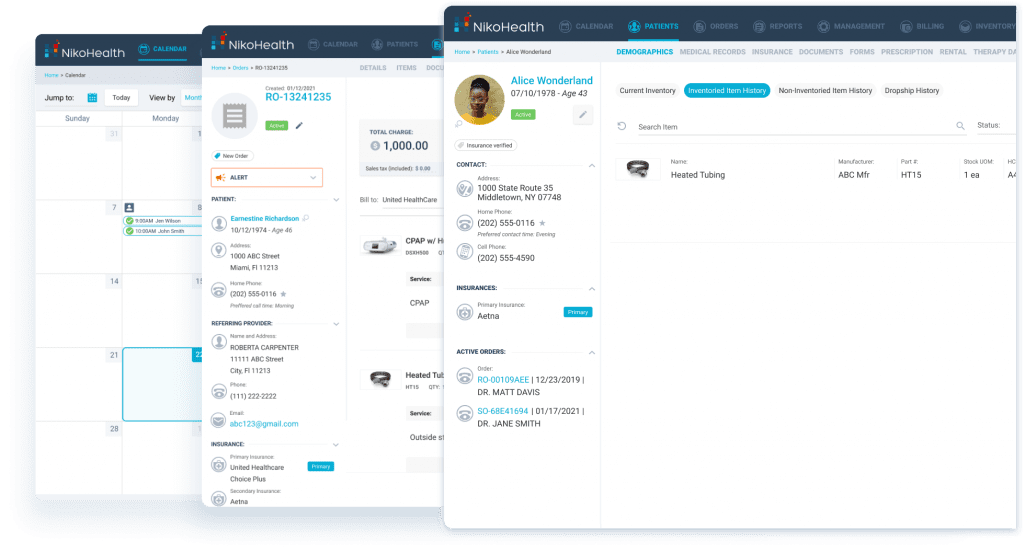 HME / DME Software Features | NikoHealth