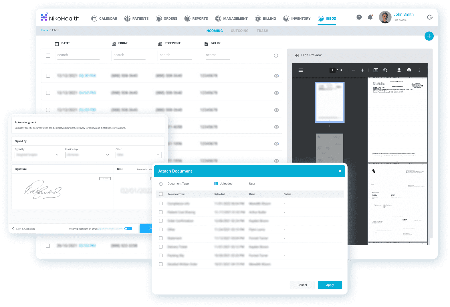 Document Management NikoHealth